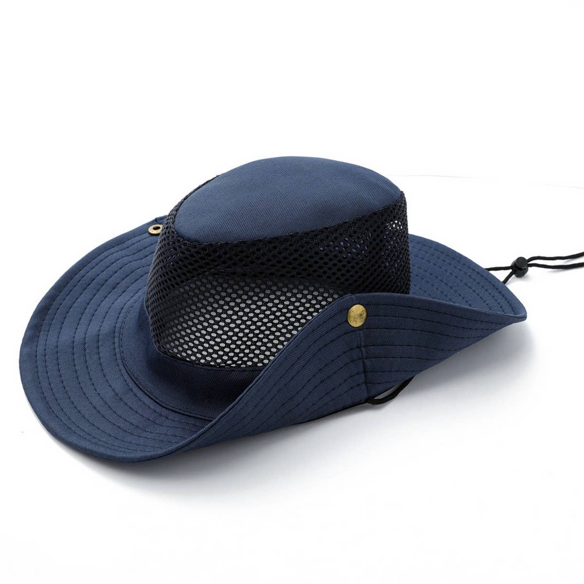 BREATHABLE MESH SOLID COLOR FOLDABLE SUNHAT_CWAH1462