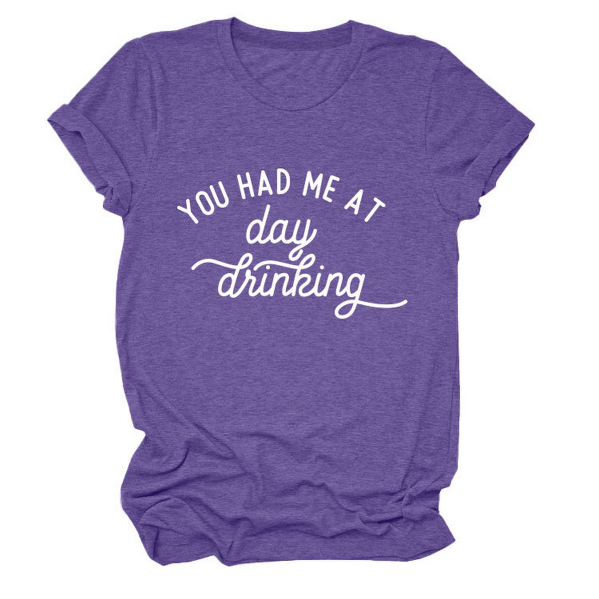 Women Summer Tee Day Drinking Quote Shirt_Cwttsl0491