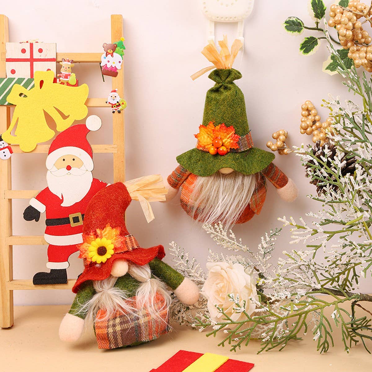 THANKSGIVING FACELESS OLD MAN DOLL ORNAMENTS_CWMM2852