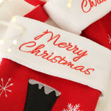 CARTOON SANTA SNOWMAN CHRISTMAS STOCKING BAG_CWAJE05373