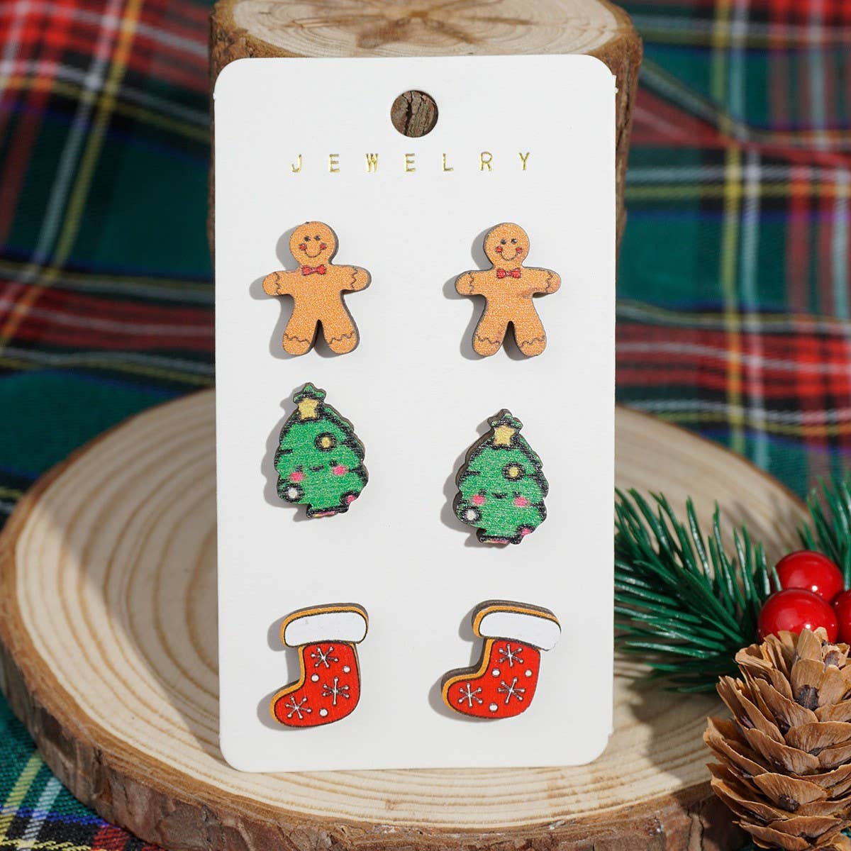 CHRISTMAS EARRINGS NEW ARRIVAL ELK EARRINGS SET_CWMM2616