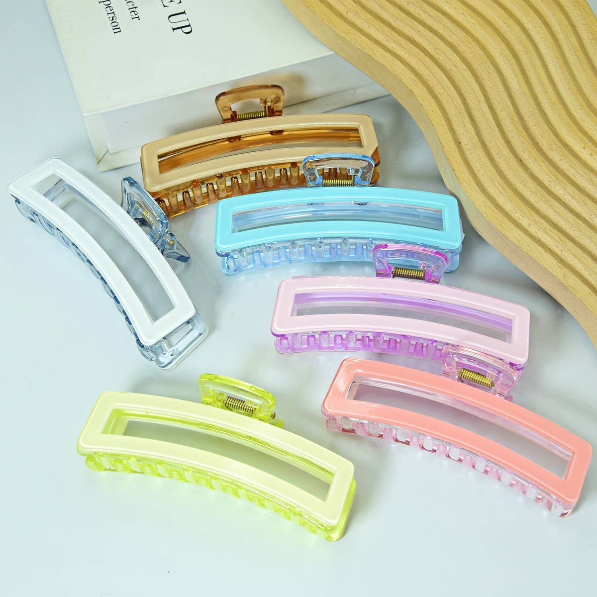 Cwaha1387_Simple Large Hair Claw Clip