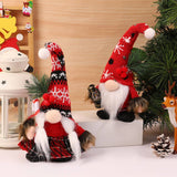 CHRISTMAS DECORATIONS DWARF FIGURINE DOLL ORNAMENTS_CWMM2911