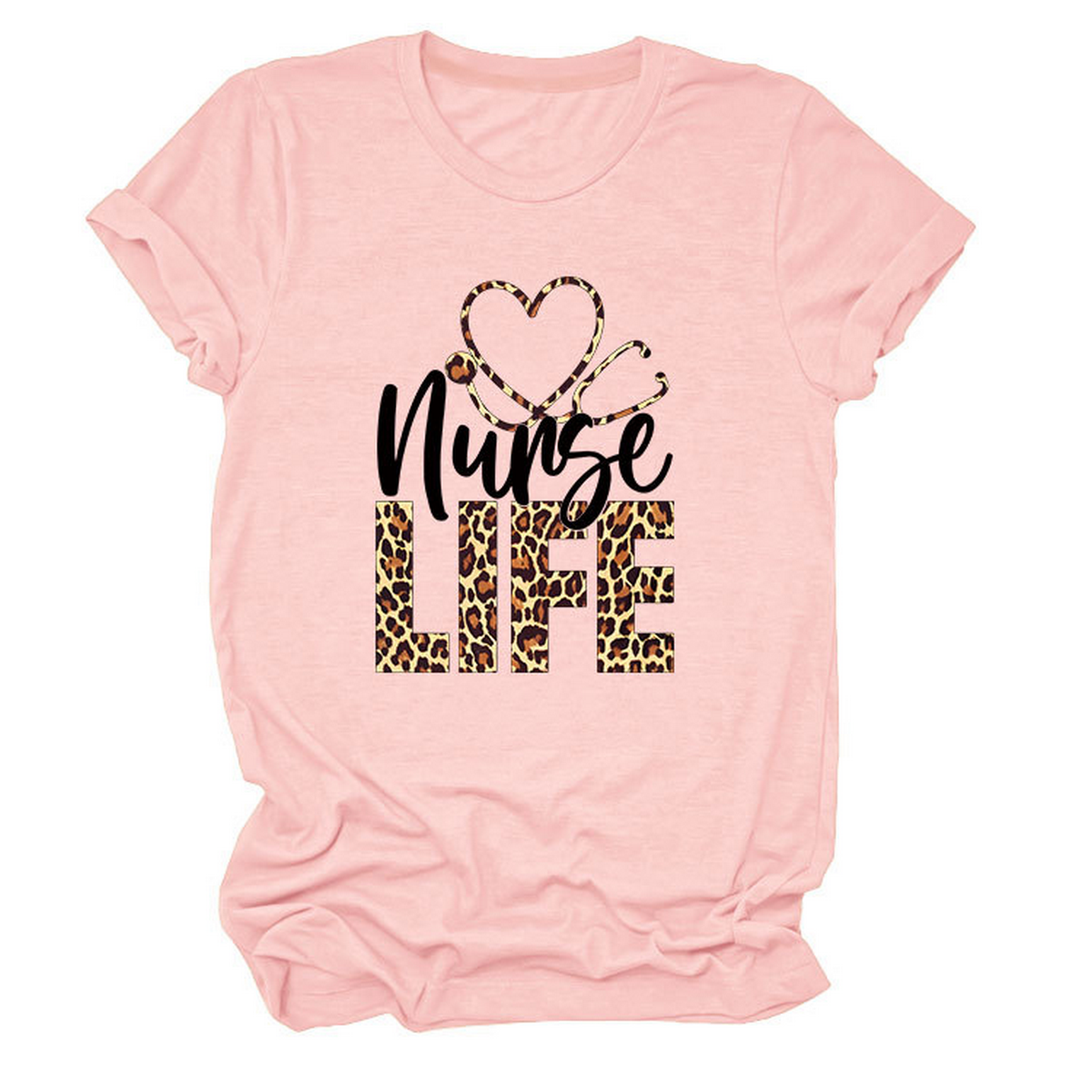 FUNNY NURSE LIFE TEE SOFT CREWNECK T SHIRT_CWTTSL0505
