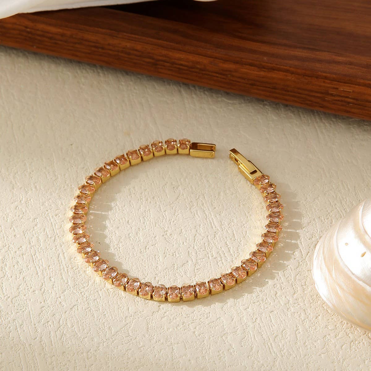 MULTI COLOR DIAMOND SINGLE ROW FULL DIAMONDBRACELET_CWMM3741