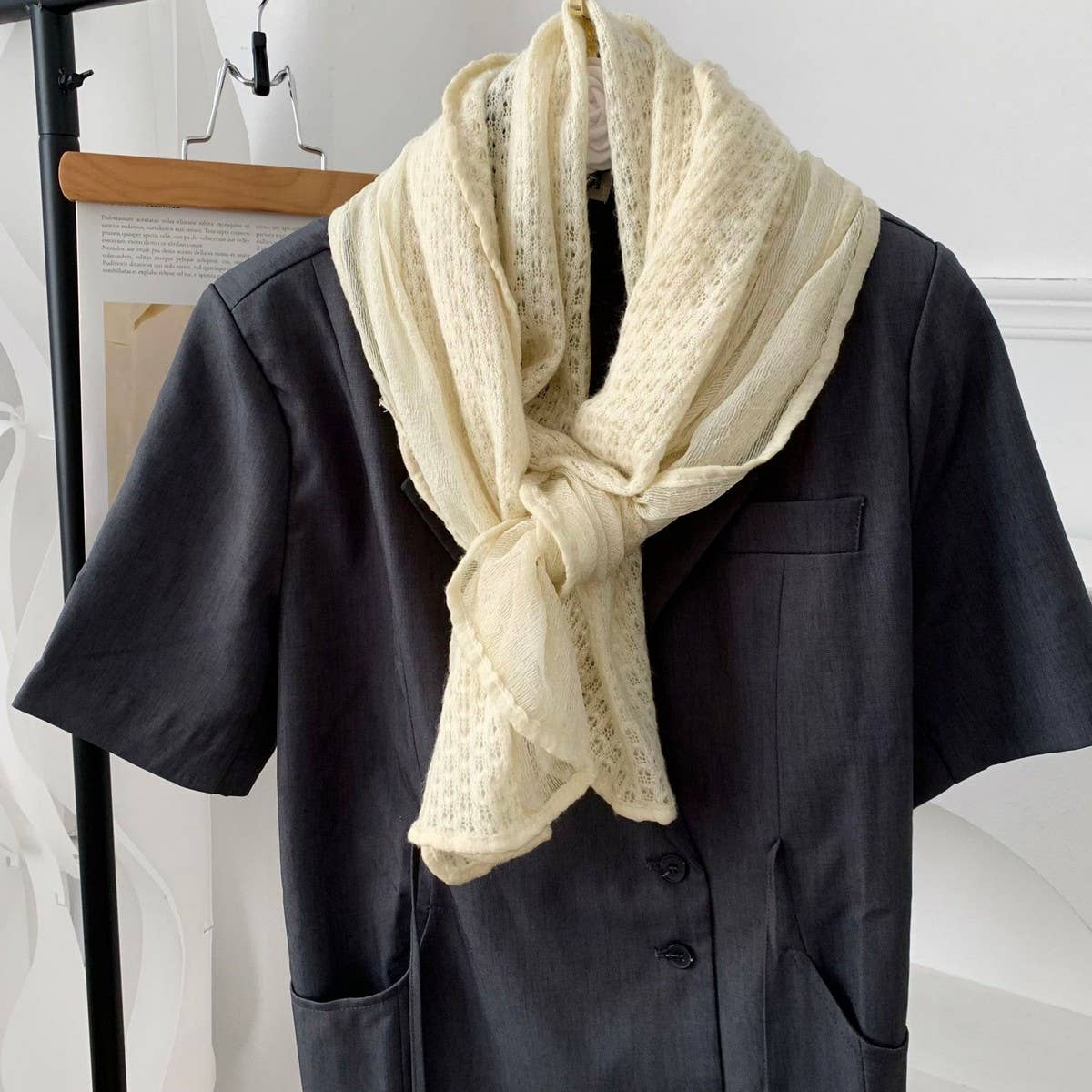 Trendy Patchwork Cotton Linen Scarf Shawl_Cwasc02966