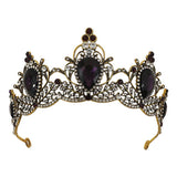 BRIDAL JEWELRY CROWN WEDDING CRYSTAL TIARAS_CWMM2022