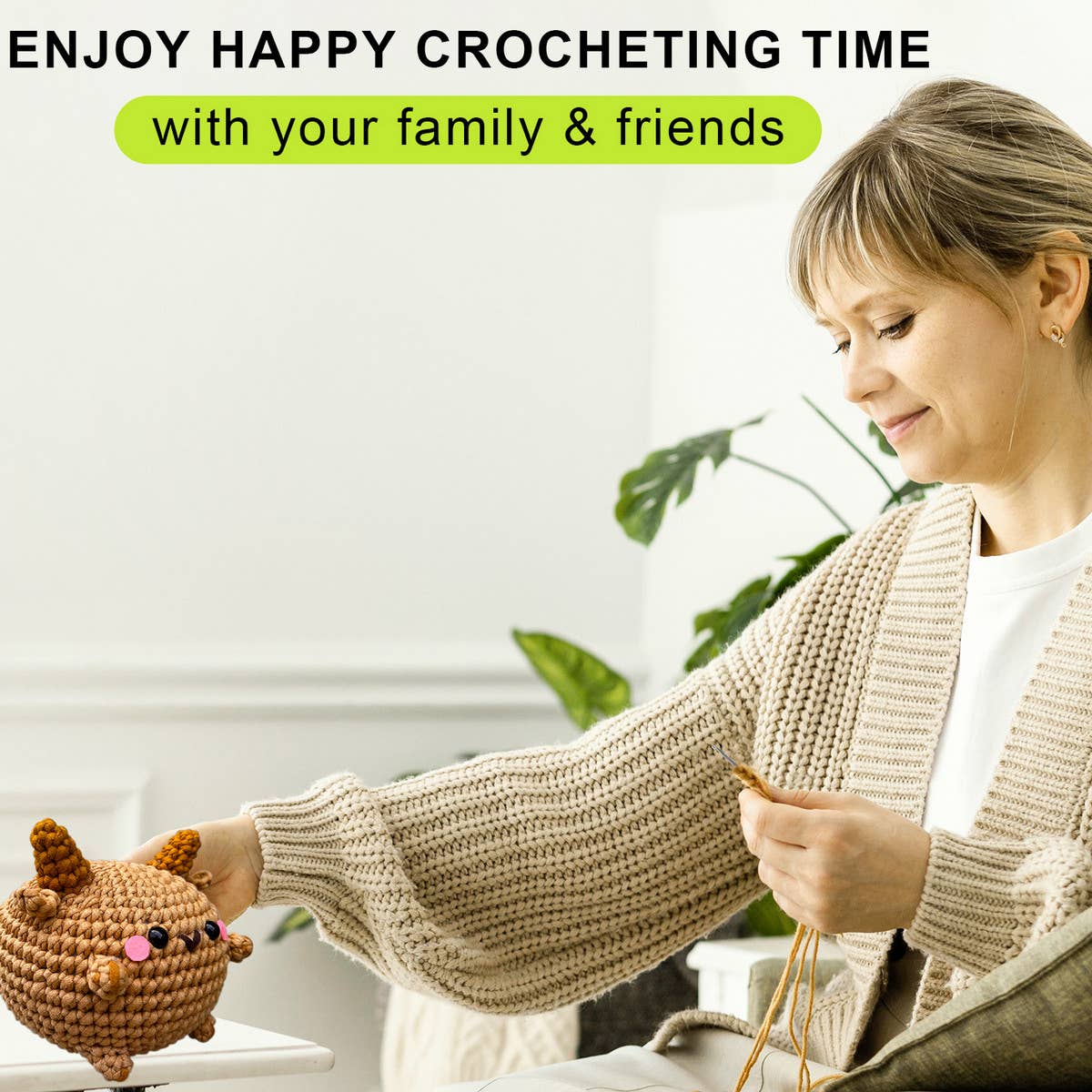 LAMB CROCHET DOLL MATERIAL KIT_CWMM1872