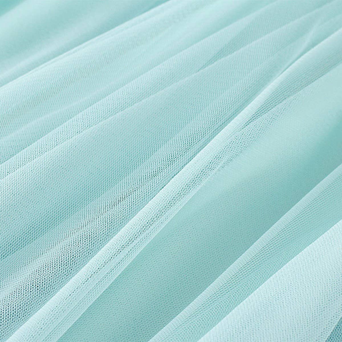 HIGH WAIST TULLE A LINE PLEATED MIDI SKIRT_CWBMS0378