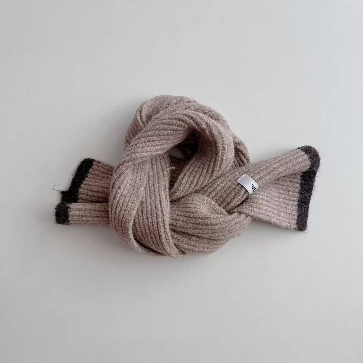 COLORBLOCK KNIT SCARF FOR KIDS WARM DESIGN_CWASC2086