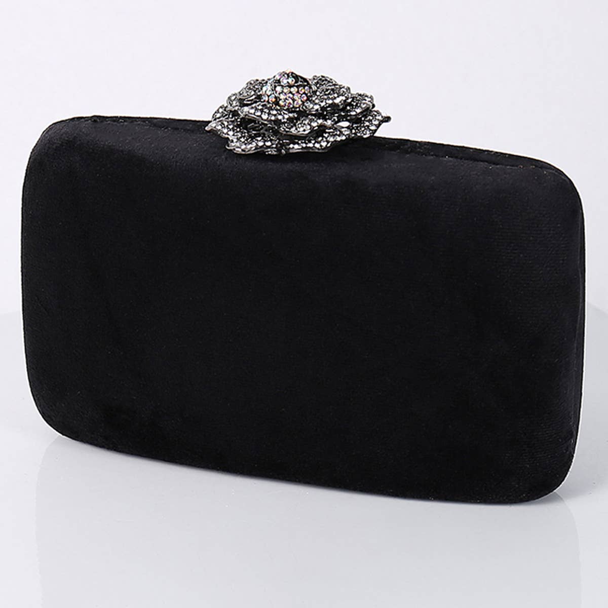 FASHION FLOWER DIAMOND SHOULDER BAG CLUTCH BAG_CWAB0601