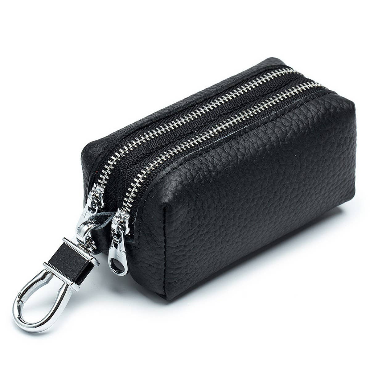 Unisex Leather Key And Coin Bag_Cuab00375