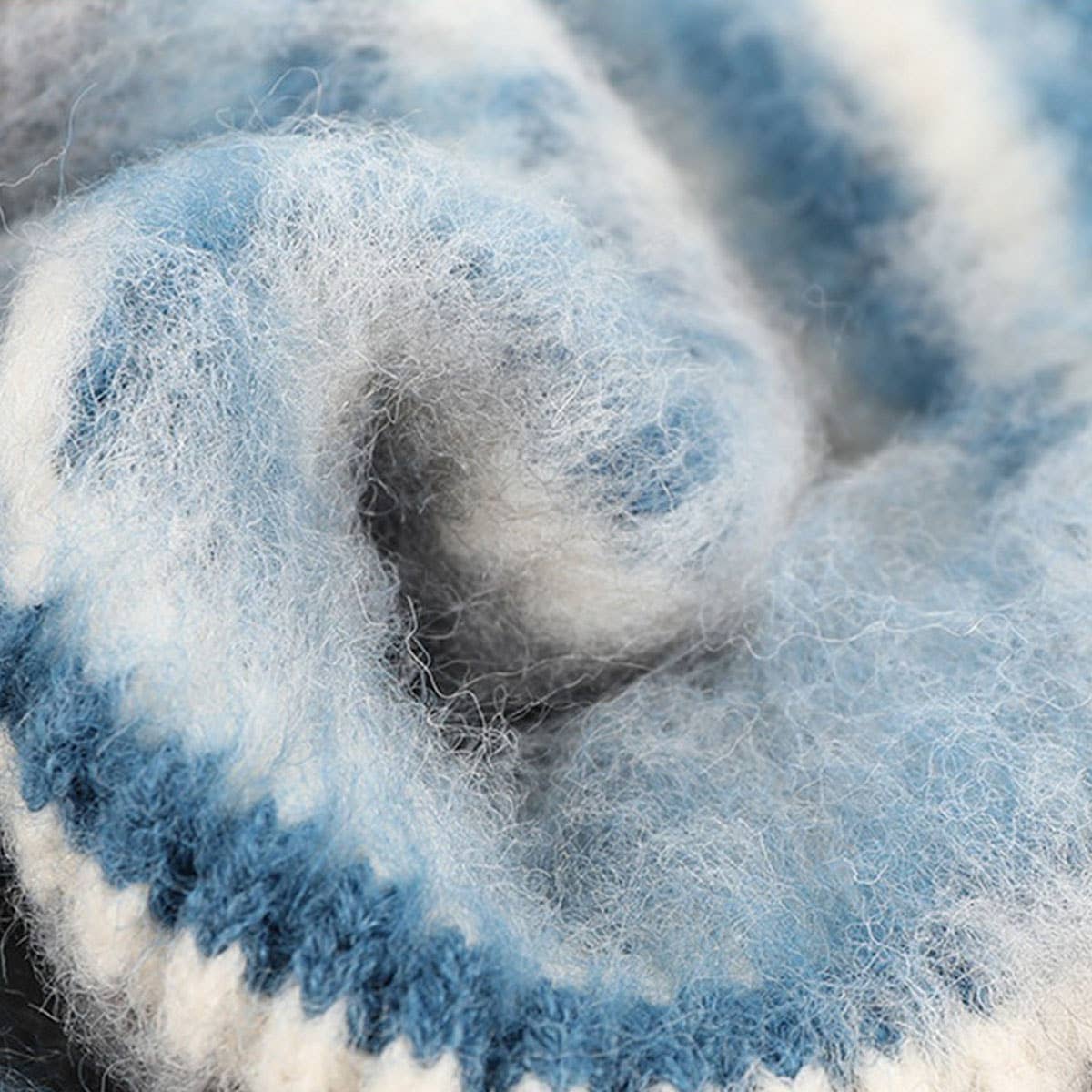 Winter Warm Outdoor Knitted Scarf Three-Piece Set_Cwmm2800