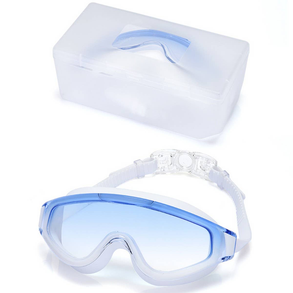 ADULT MIRROR SWIM GOGGLES HD ANTI FOG WATERPROOF_CWASG1049
