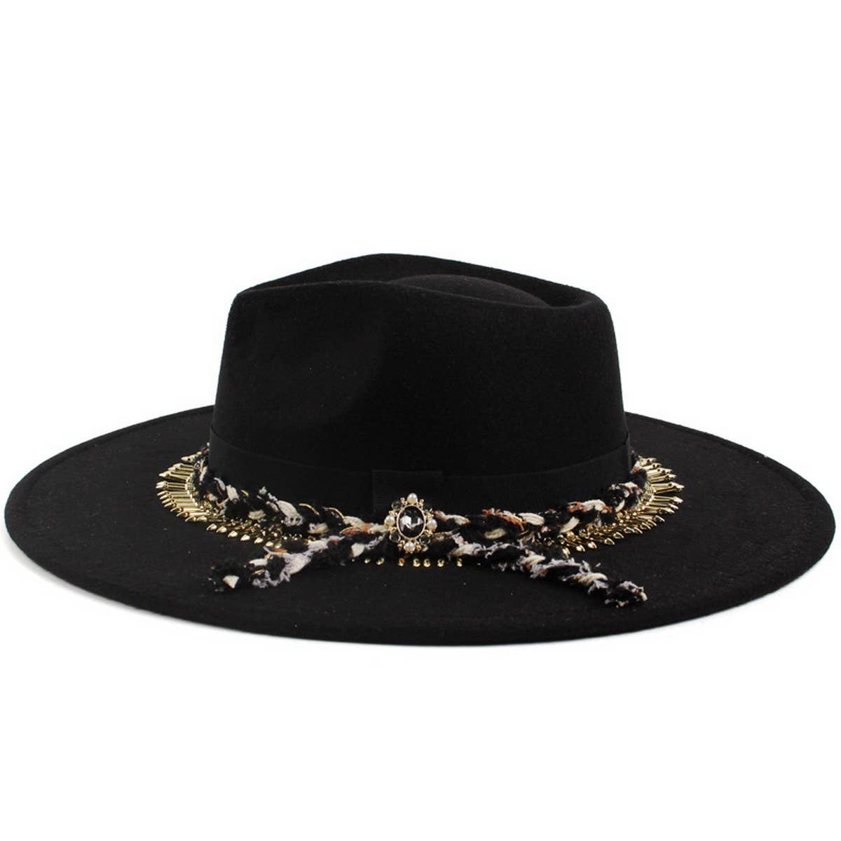 BRITISH STYLE AUTUMN AND WINTER WARM HAT JAZZ HAT_CWAH1880