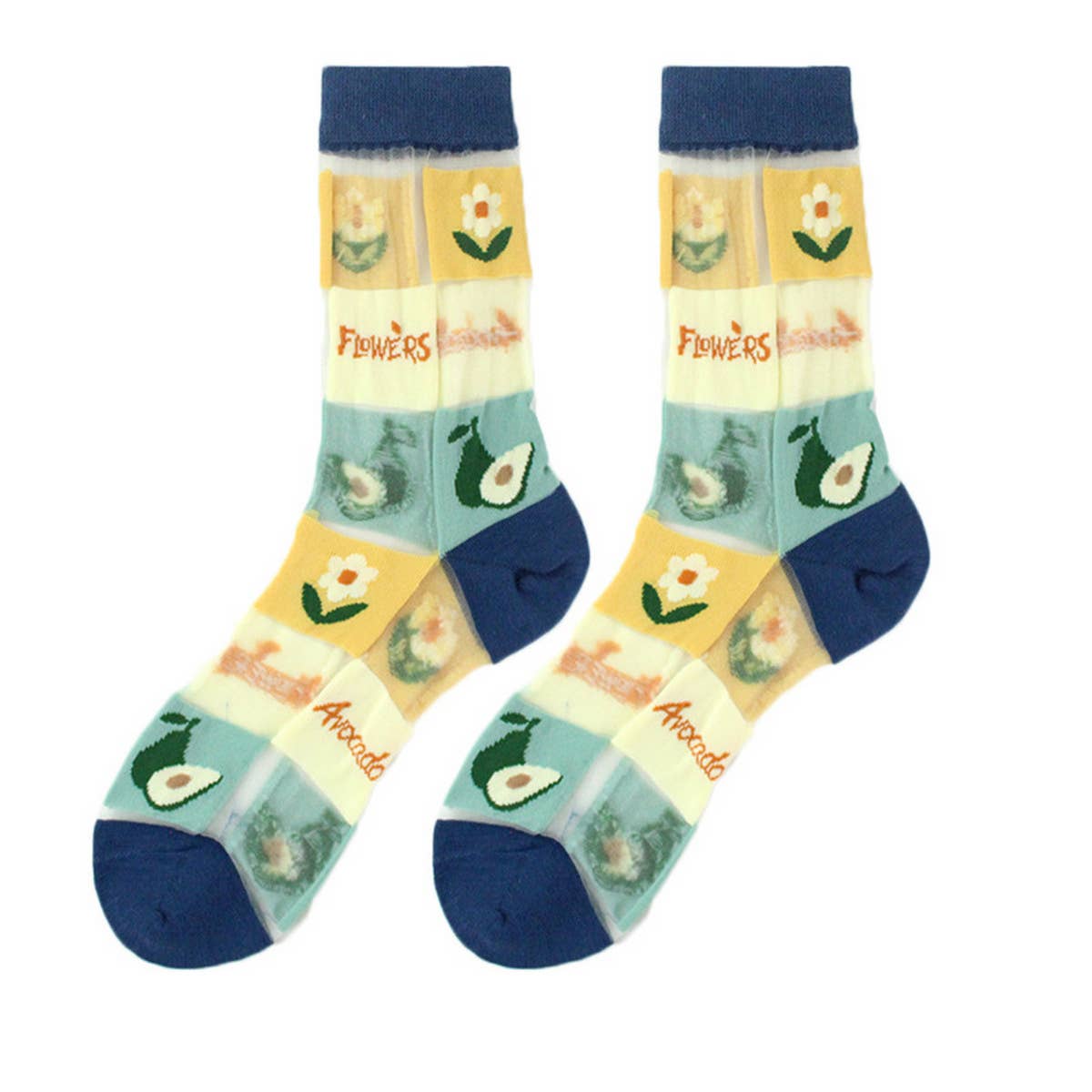 FASHIONABLE THIN FLOWER FOREST GLASS STOCK_CWMS0424