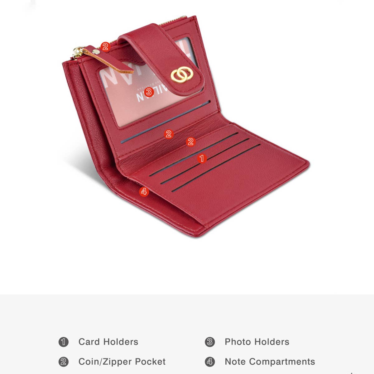 MINI MULTI LAYER FOLDING WALLET_CWAB1648