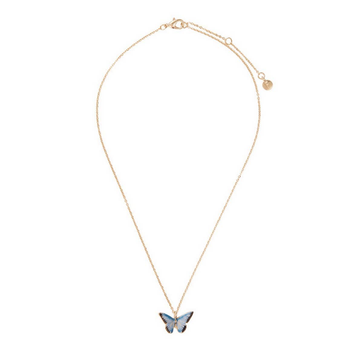 SWEET 3D BUTTERFLY NECKLACE FOR WOMEN_CWMM5658