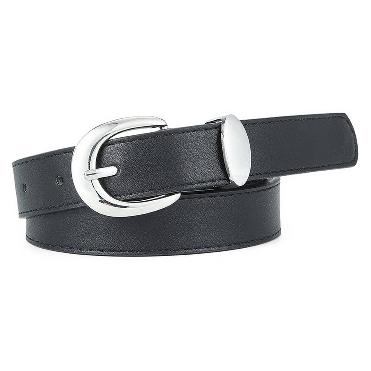 Women New Simple Bare Waist Belt_Cwabe0592
