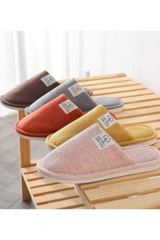 CLOSE TOE COMFY DAILY HOME INDOOR SLIPPERS_CWSHS0051