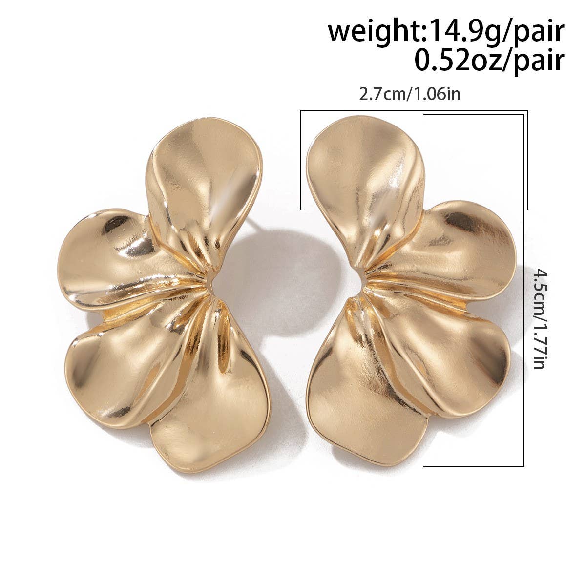 COOL AND SIMPLE RETRO FLOWER EARRINGS_CWAJE1814