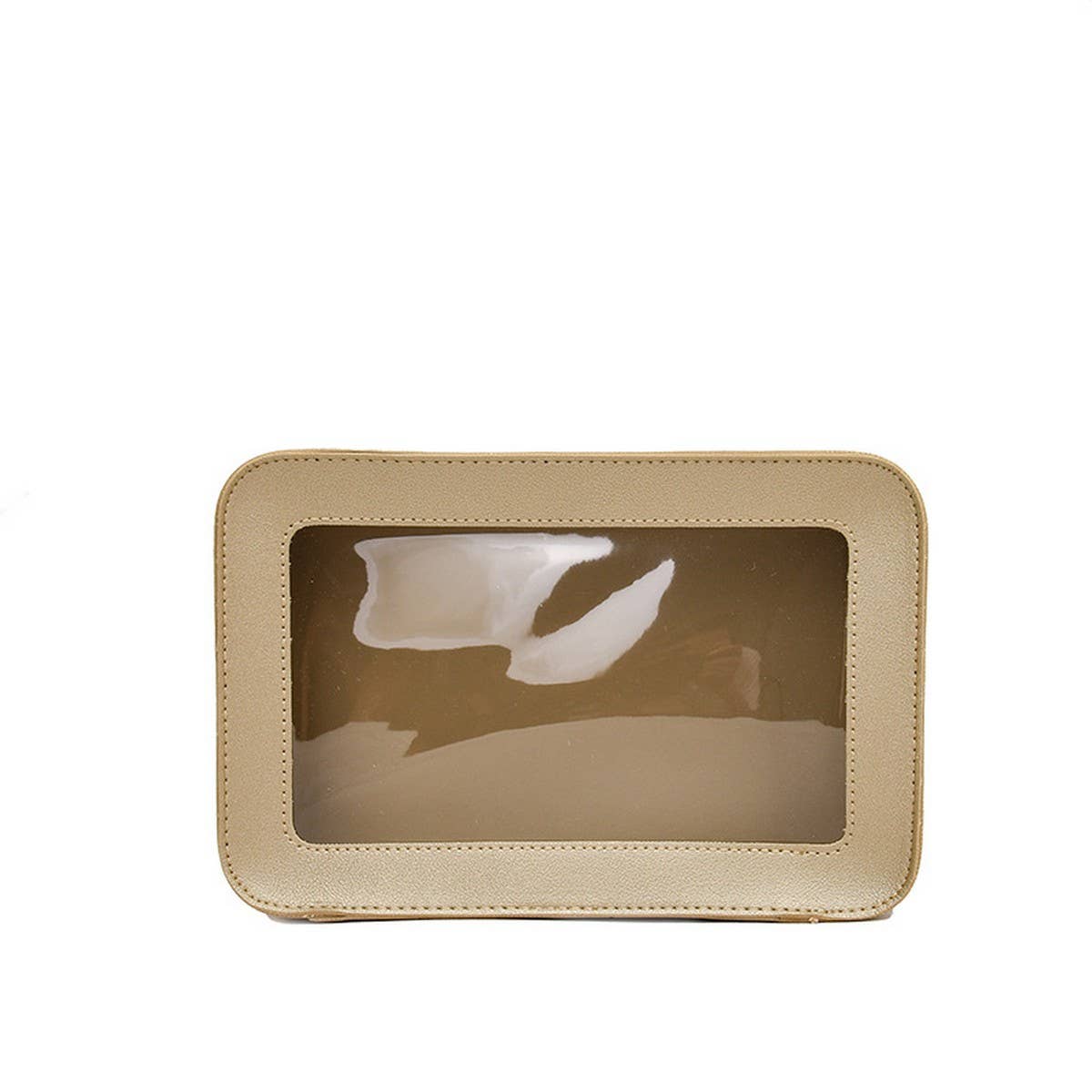 NEW SOLID COLOR SIMPLE TRANSPARENT COSMETIC BAG_CWAB4497