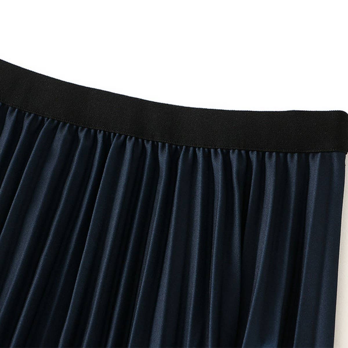 GRADIENT PRINT PLEATED A LINE FLOWY MIDI SKIRT_CWBMS0402