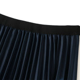 GRADIENT PRINT PLEATED A LINE FLOWY MIDI SKIRT_CWBMS0402