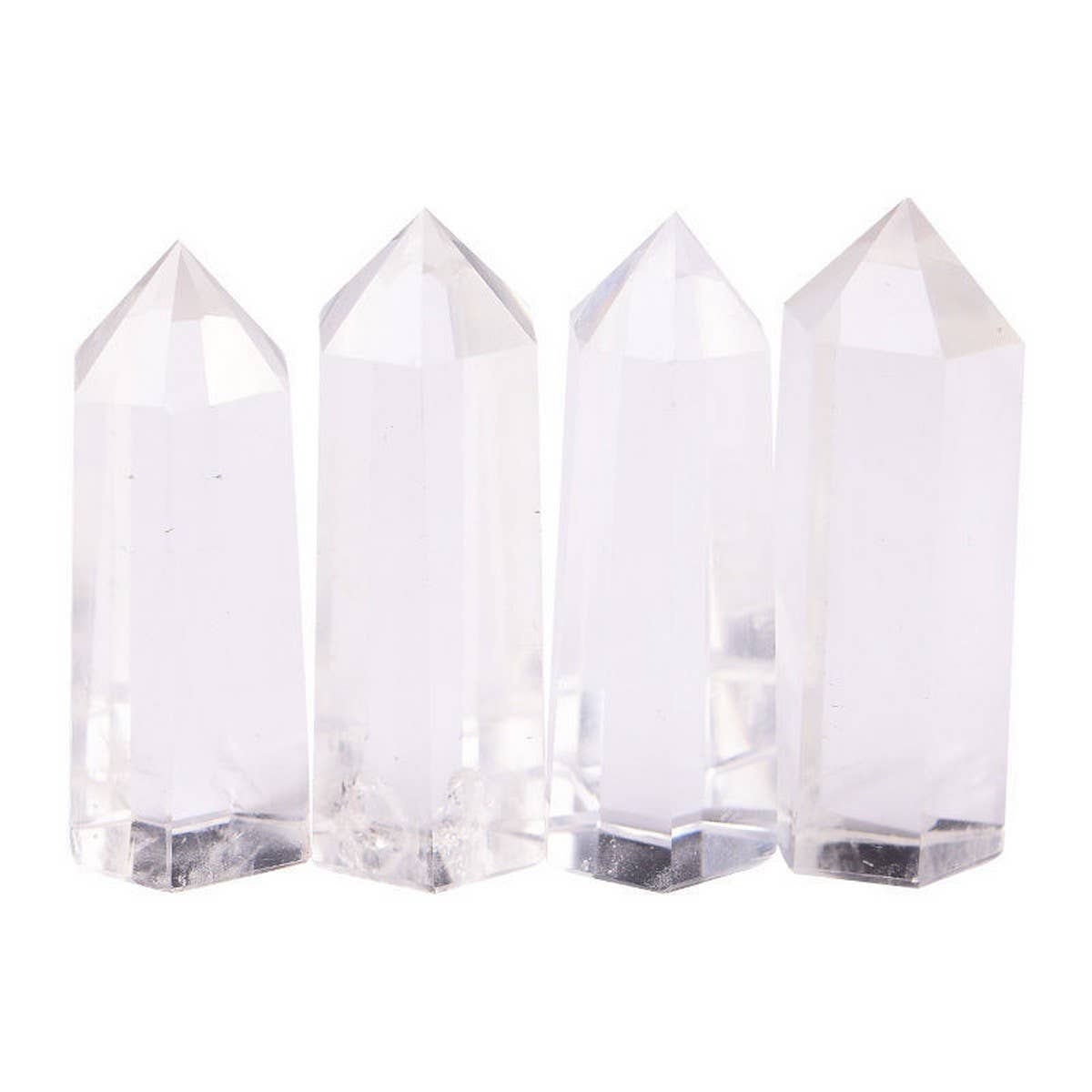 CLEAR QUARTZ CRYSTAL POINT HEX TOWER_CWMM8109