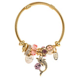LUXURY BEADED BRACELET WITH DOLPHIN CHARM_CWMM8615