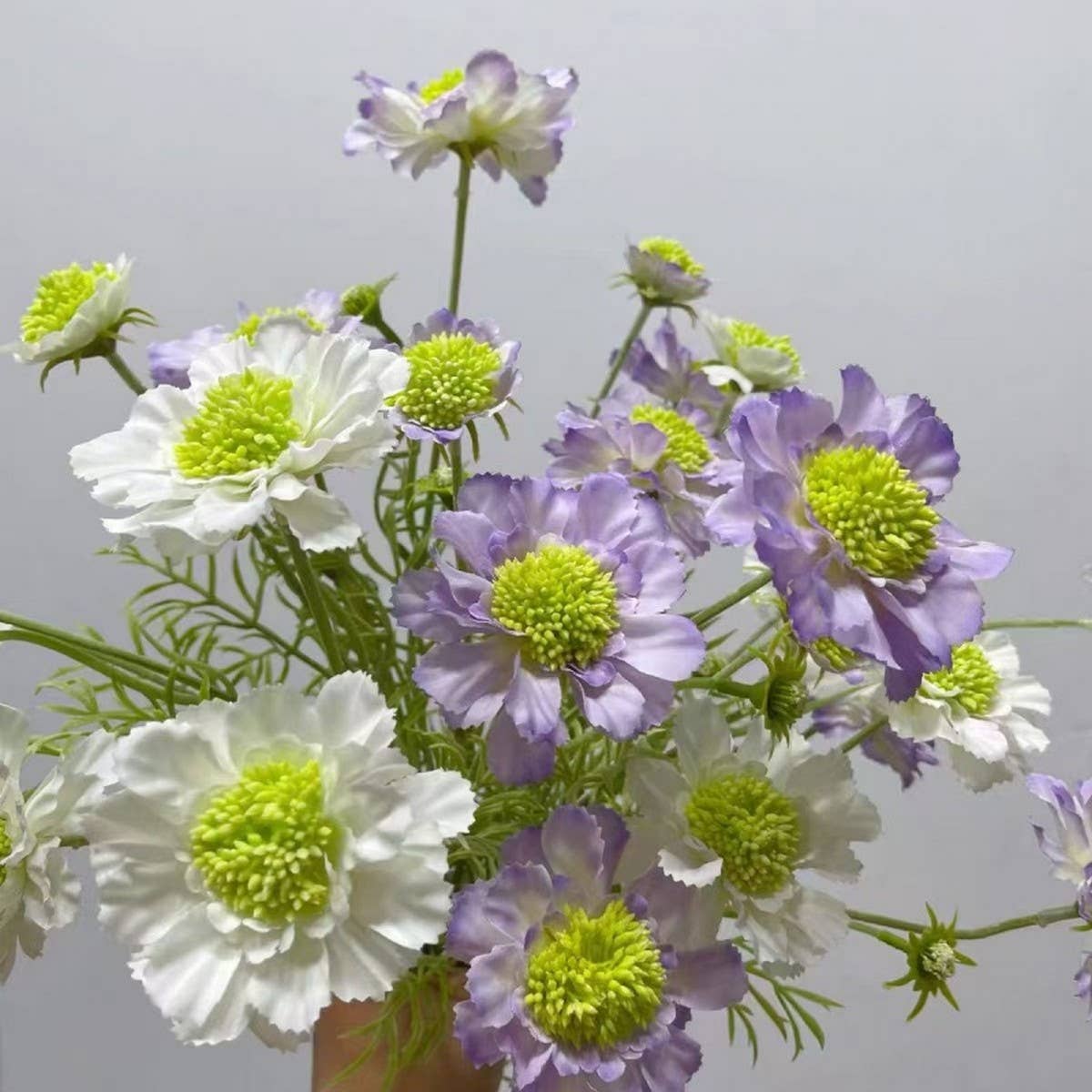 FAUX CHRYSANTHEMUM MOSS GRASS FOR HOME DECOR_CWMM6582