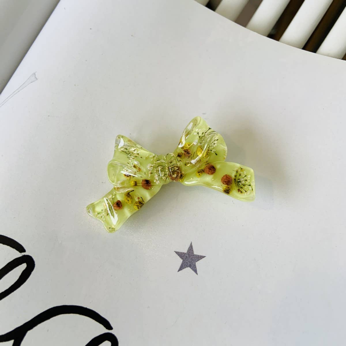 SWEET FLORAL ALL MATCH SIMPLE SWEET HAIRPIN_CWAHA2158