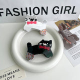 CUTE CAT BOW HAIR CLIP CREATIVE CARTOON ACCESSORY_CWAHA5894