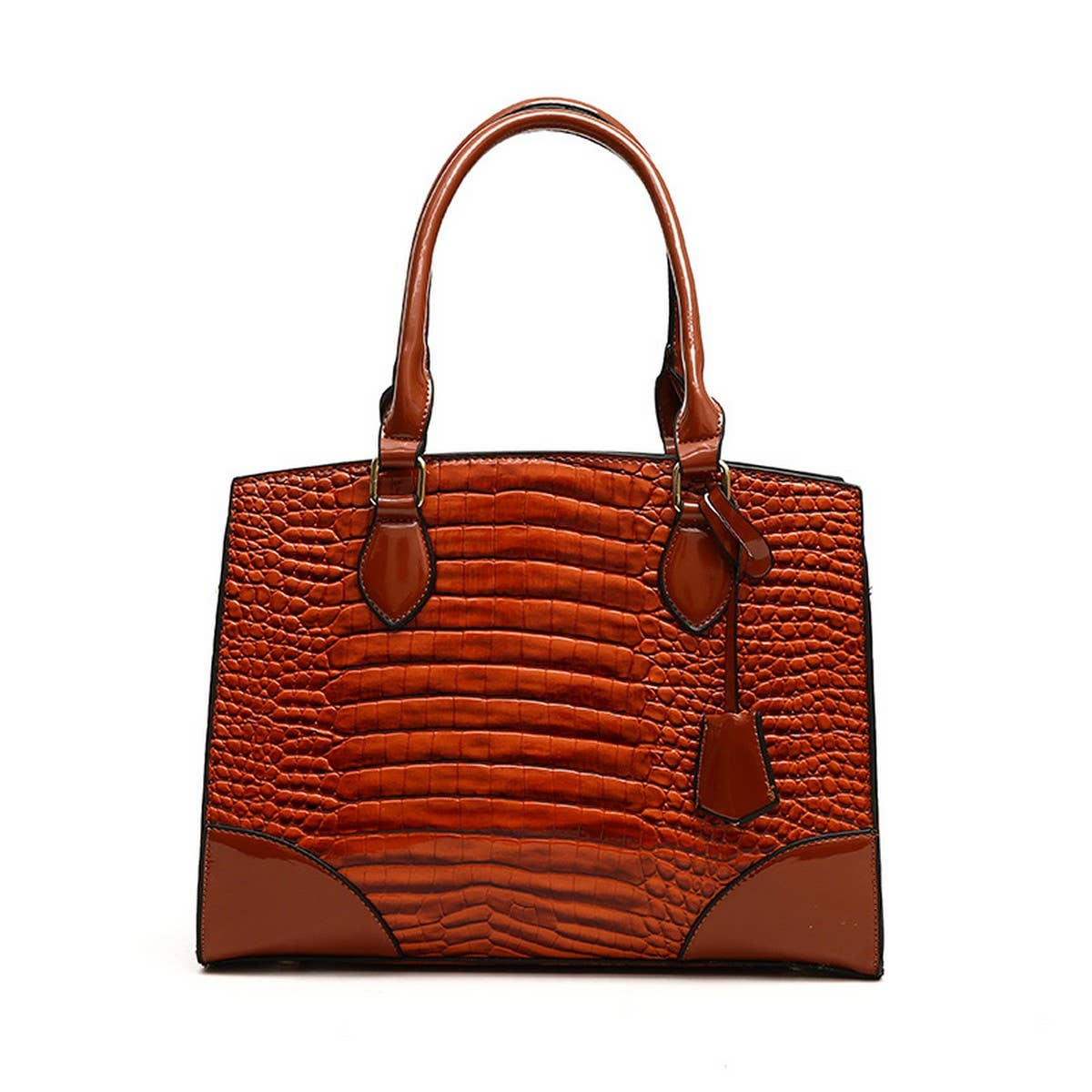 2024 New Retro Fashion Crocodile Pattern Handbag_Cwab3343