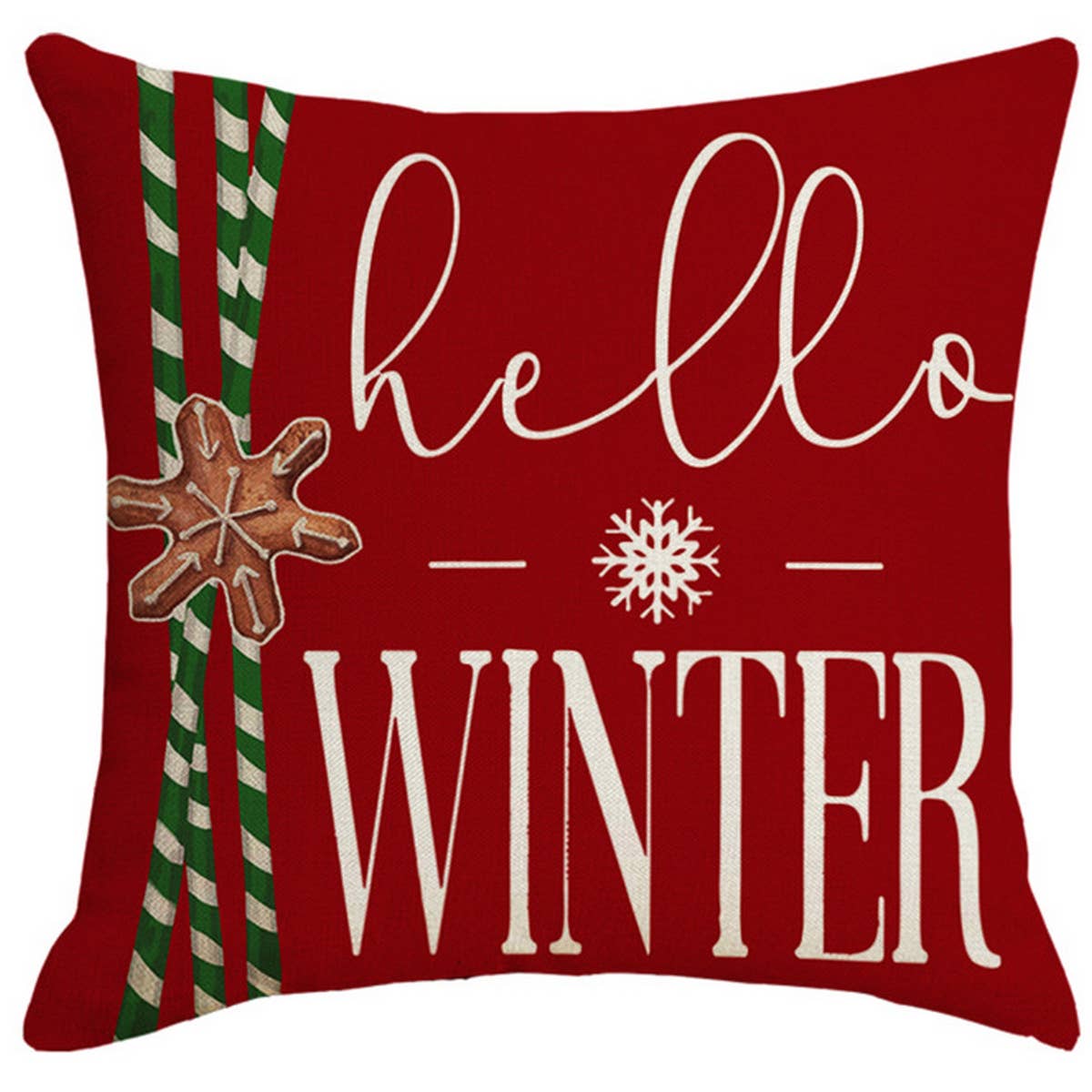 NEW CARTOON CHRISTMAS PRINT PILLOWCASE_CWMM1392