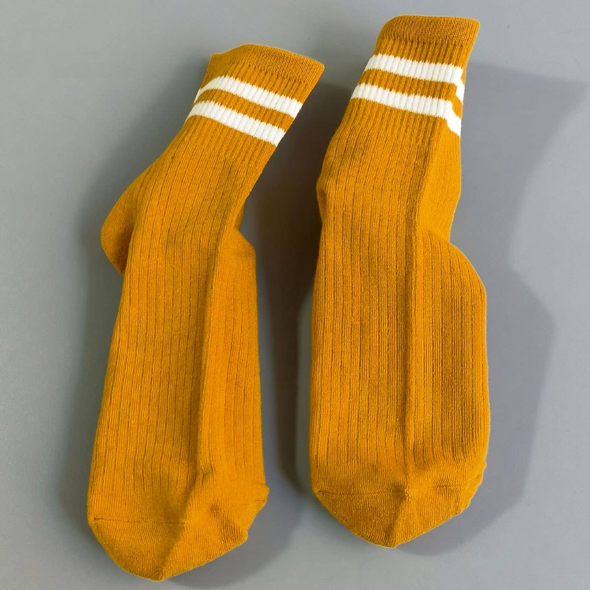 2 STRIPE COTTON MID SOCKS FOR WOMEN WHOLESALE_CWMS070
