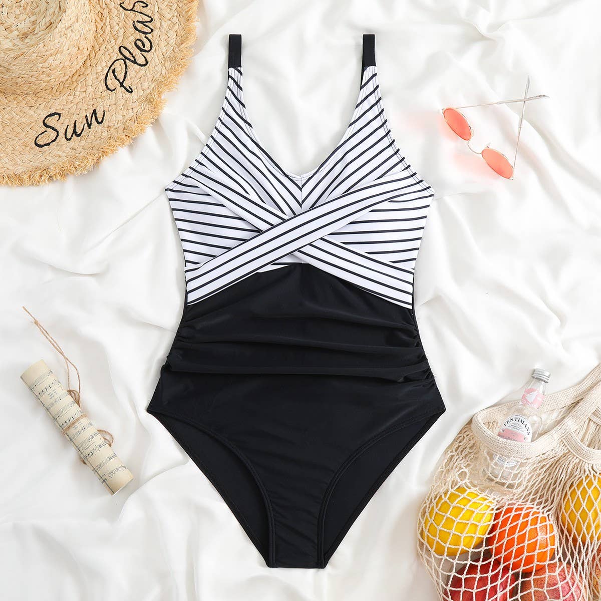 FASHION BIKINI ONE PIECE SWIMSUIT FOR WOMEN_CWMW0611