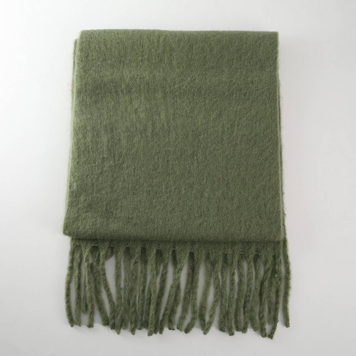 SOFT MOHAIR FEEL SCARF COZY WINTER WRAP_CWASC0323