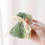 BATH POUF THICKENED TWO COLOR BATH BALL_CWMM3368