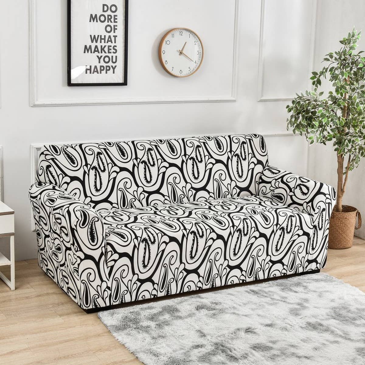 NORDIC STYLE SOFA COVER STRETCH NON SLIP FIT_CWMM8310