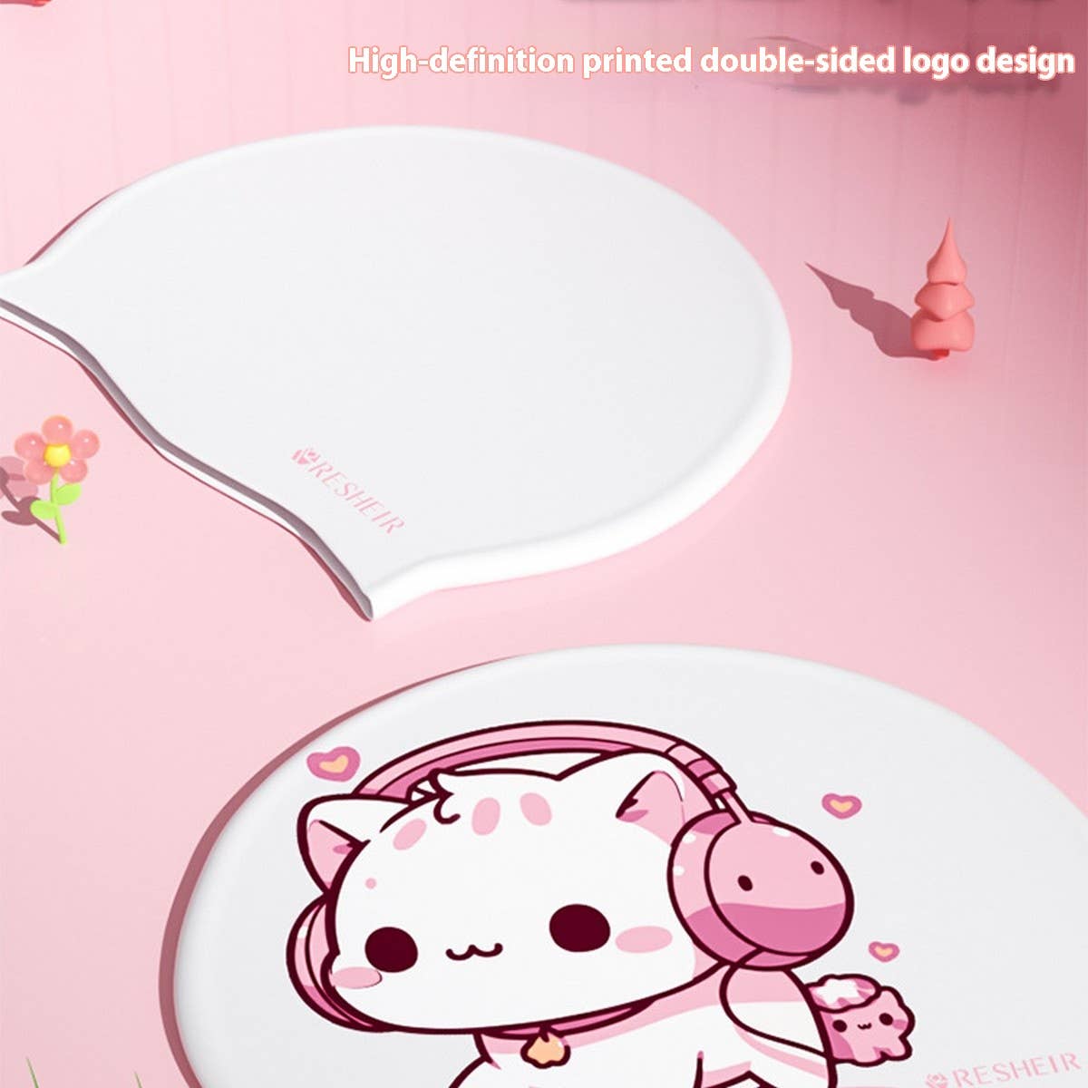 GIRLS SILICONE SWIM CAP WATERPROOF CARTOON PRINT_CWMM6725