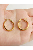 18K Gold Plated Stainless Steel Earrings_Cwaje0388