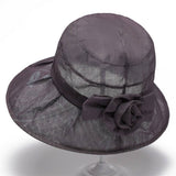 SUMMER THIN ELEGANT BREATHABLE BASIN HAT_CWAH1503