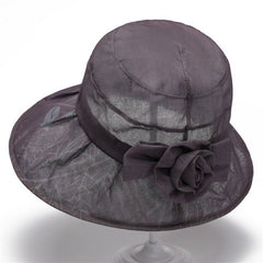 SUMMER THIN ELEGANT BREATHABLE BASIN HAT_CWAH1503