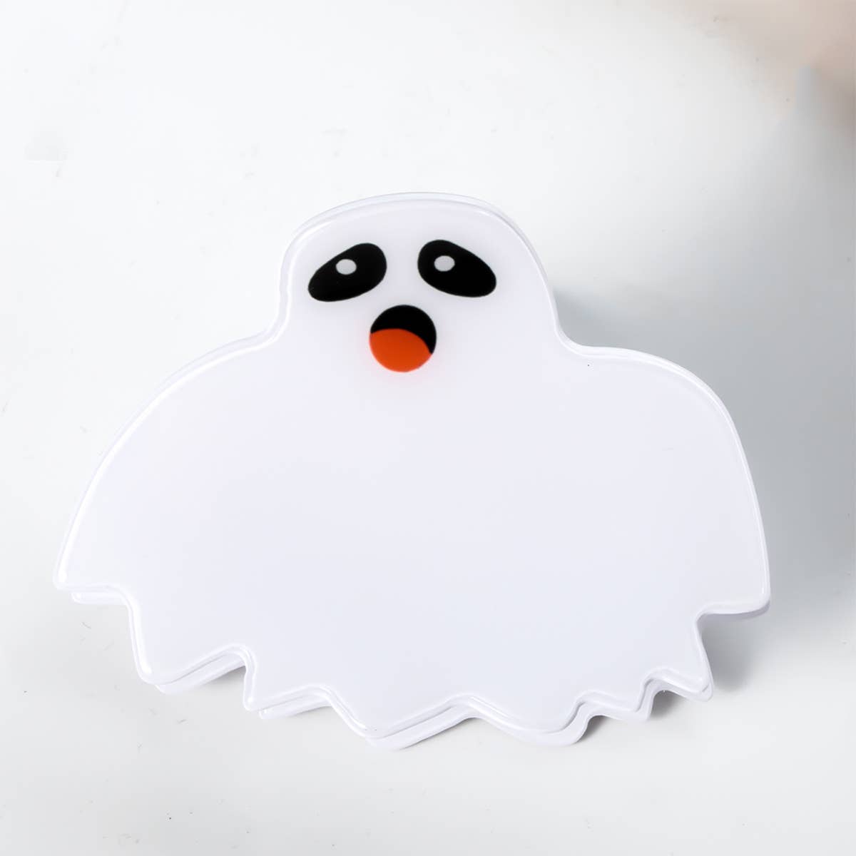 HALLOWEEN GHOST HAIR CLAW BACK BUN SPOOKY CLIP_CWAHA1456