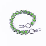 15 75IN METAL BEAD ACRYLIC BEAD HANDBAG STRAP_CWMM5117