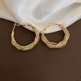 ROUND SMALL LUXURY FRENCH EARRINGS_CWAJE2056