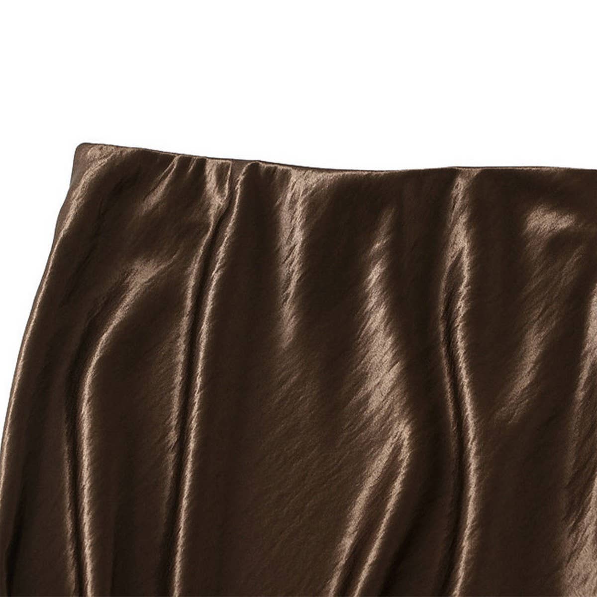 SATIN FISHTAIL MIDI SKIRT WITH SLIMMING FIT_CWBMS0334