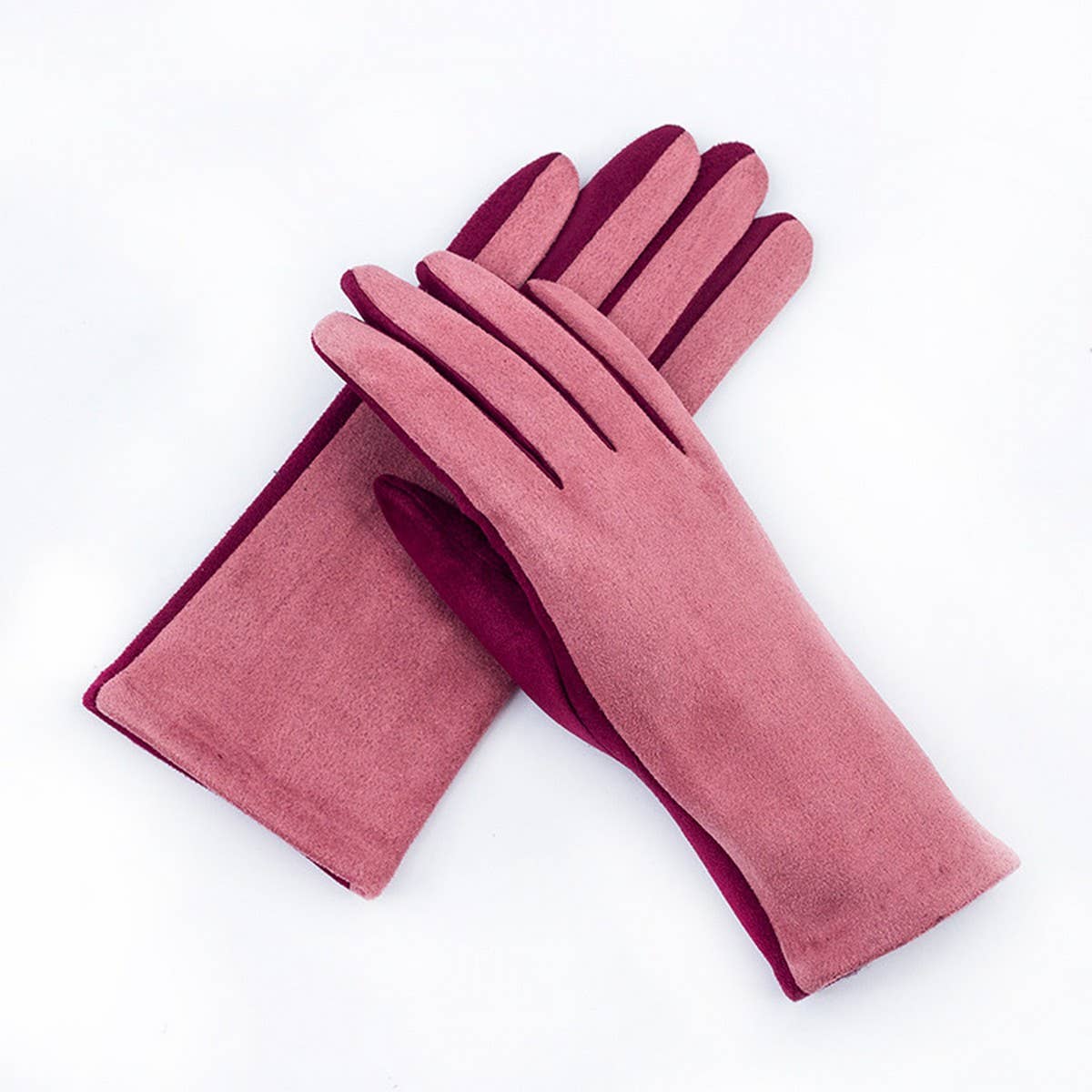 Autumn And Winter Thick Fleece Warm Gloves_Cwmm1536