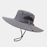 Unisex Outdoor Sun Hat Quick Dry Breathable_Cwah3821